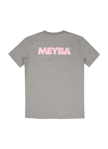 MEYBA BRAND TEE【GRAY/PINK】 – Meyba Japan Official