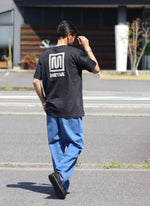MEYBA NOCHE DISCHARGE TEE【BLACK】