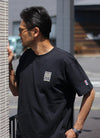 MEYBA NOCHE DISCHARGE TEE【BLACK】