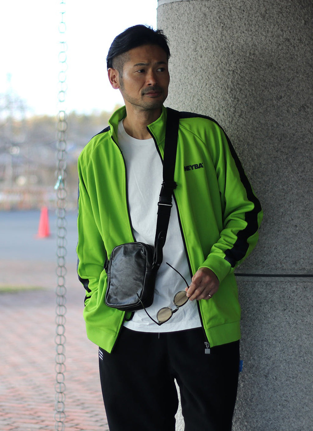 TERRACE TRACK JACKET【DARK CITRON/BLACK】 – MEYBA Japan Official