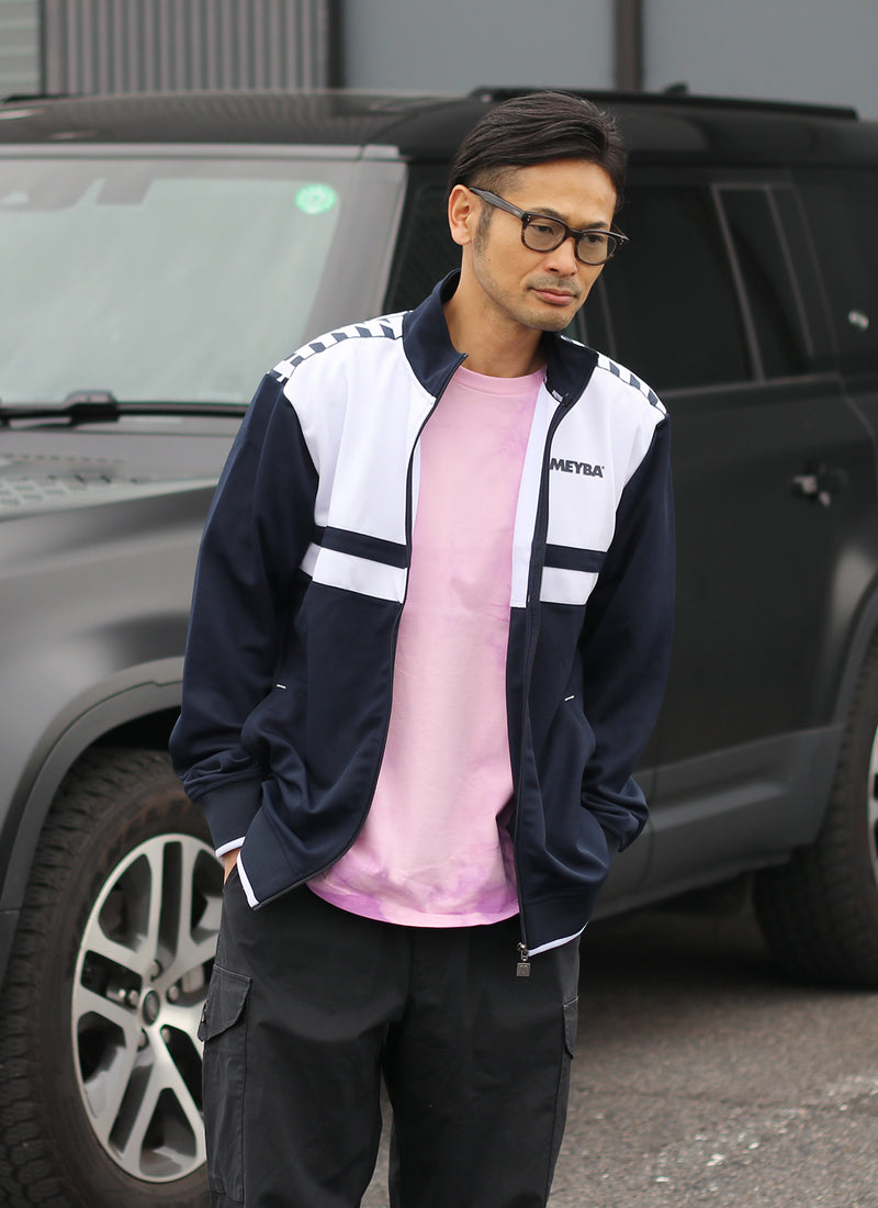 COTTON TIE DYE TEE【PURPLE/PINK】