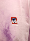 COTTON TIE DYE TEE【PURPLE/PINK】