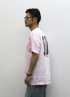 COTTON TIE DYE TEE【PINK/WHITE】