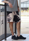 TIE DYE SWEAT SHORT【BLACK/SEA MIST】　日本限定カラー