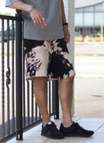 TIE DYE SWEAT SHORT【BLACK/SEA MIST】　日本限定カラー