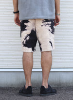 TIE DYE SWEAT SHORT【BLACK/SEA MIST】　日本限定カラー