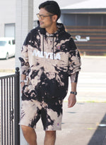 TIE DYE SWEAT HOODY【BLACK/SEA MIST】日本限定カラー