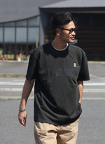 COLD DYE TEE【BLACK】
