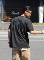 COLD DYE TEE【BLACK】
