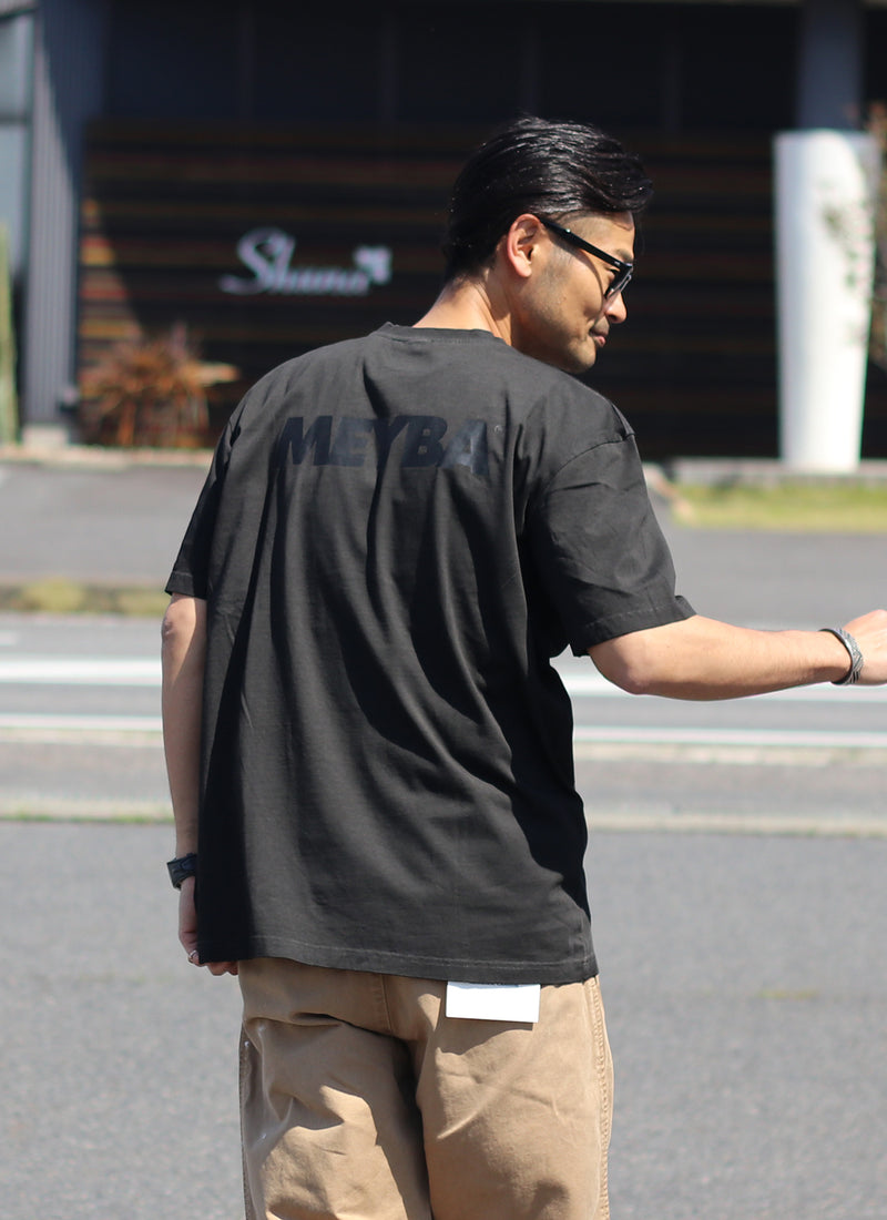 COLD DYE TEE【BLACK】