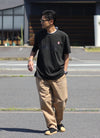 COLD DYE TEE【BLACK】