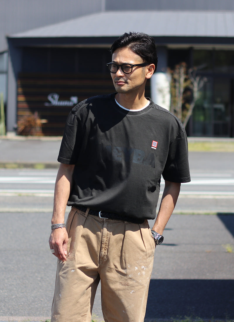 COLD DYE TEE【BLACK】