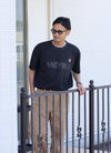 COLD DYE TEE【BLACK】