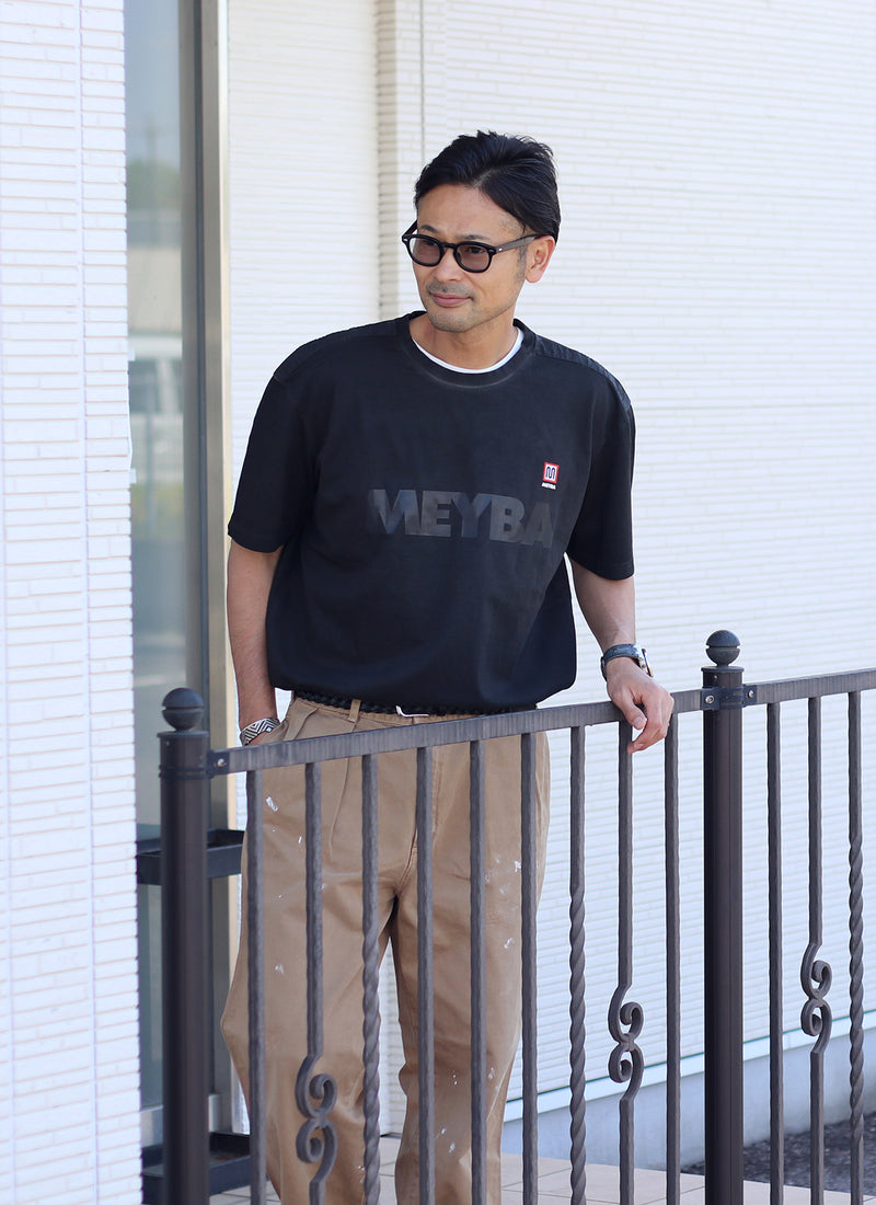 COLD DYE TEE【BLACK】