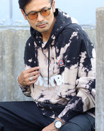 TIE DYE SWEAT HOODY【BLACK/SEA MIST】日本限定カラー