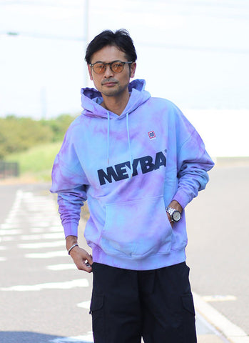TIE DYE SWEAT HOODY【SKY/PURPLE】 – MEYBA Japan Official