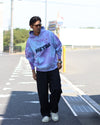 TIE DYE SWEAT HOODY【SKY/PURPLE】