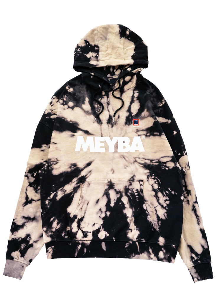 TIE DYE SWEAT HOODY【BLACK/SEA MIST】日本限定カラー