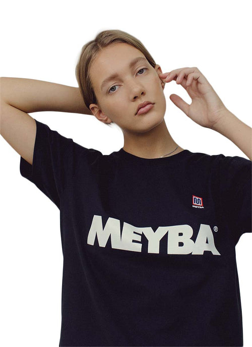 MEYBA BRAND TEE【NAVY】