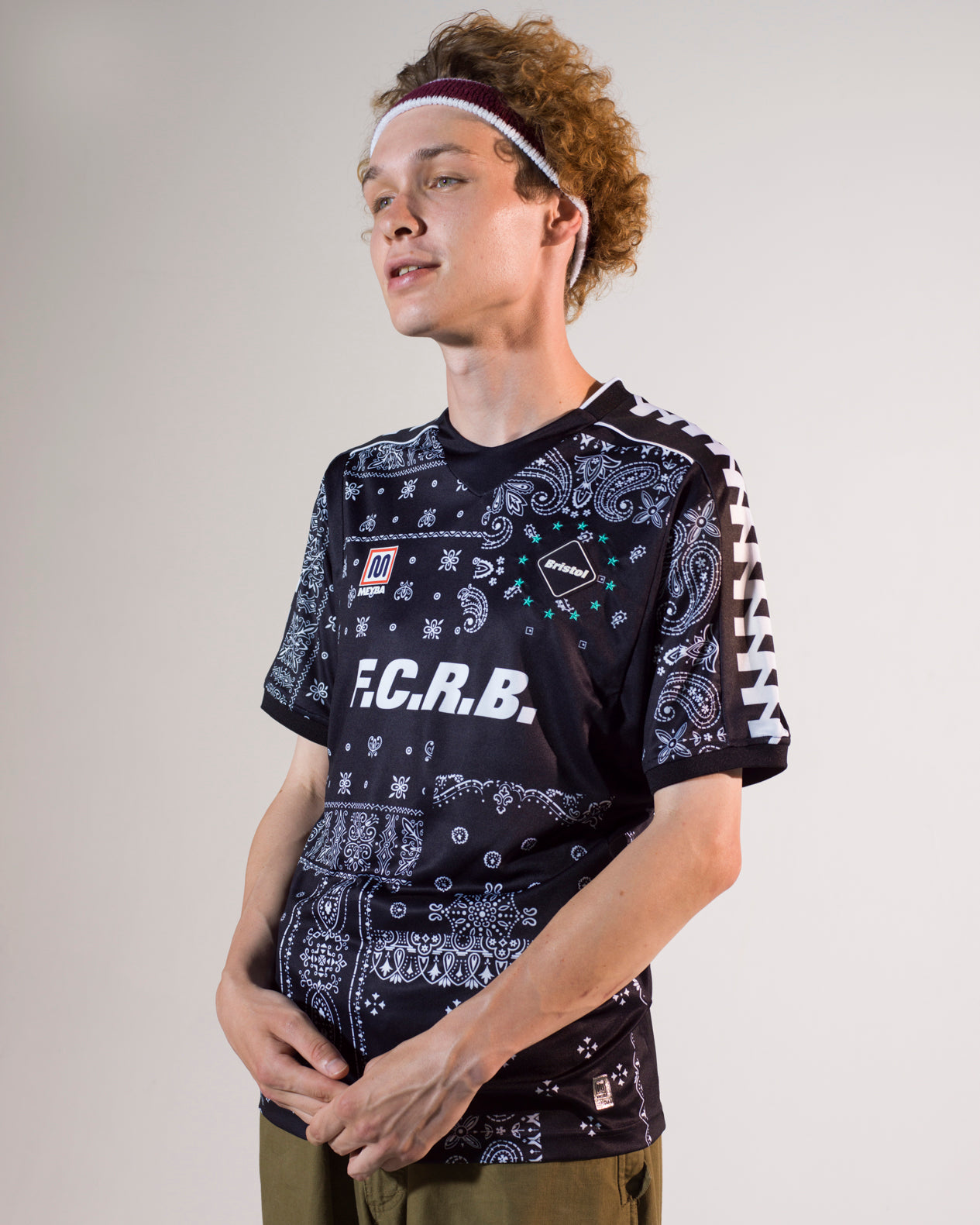 MEYBA×FCRB JERSEY【BLACK】 – Meyba Japan Official