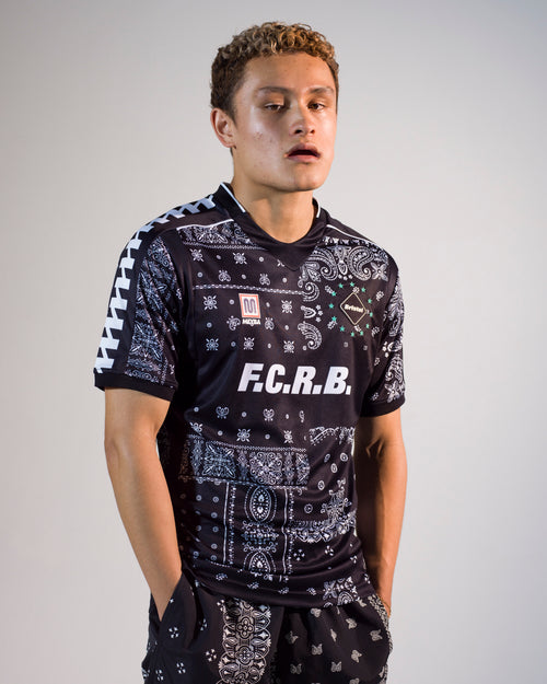 MEYBA×FCRB JERSEY【BLACK】